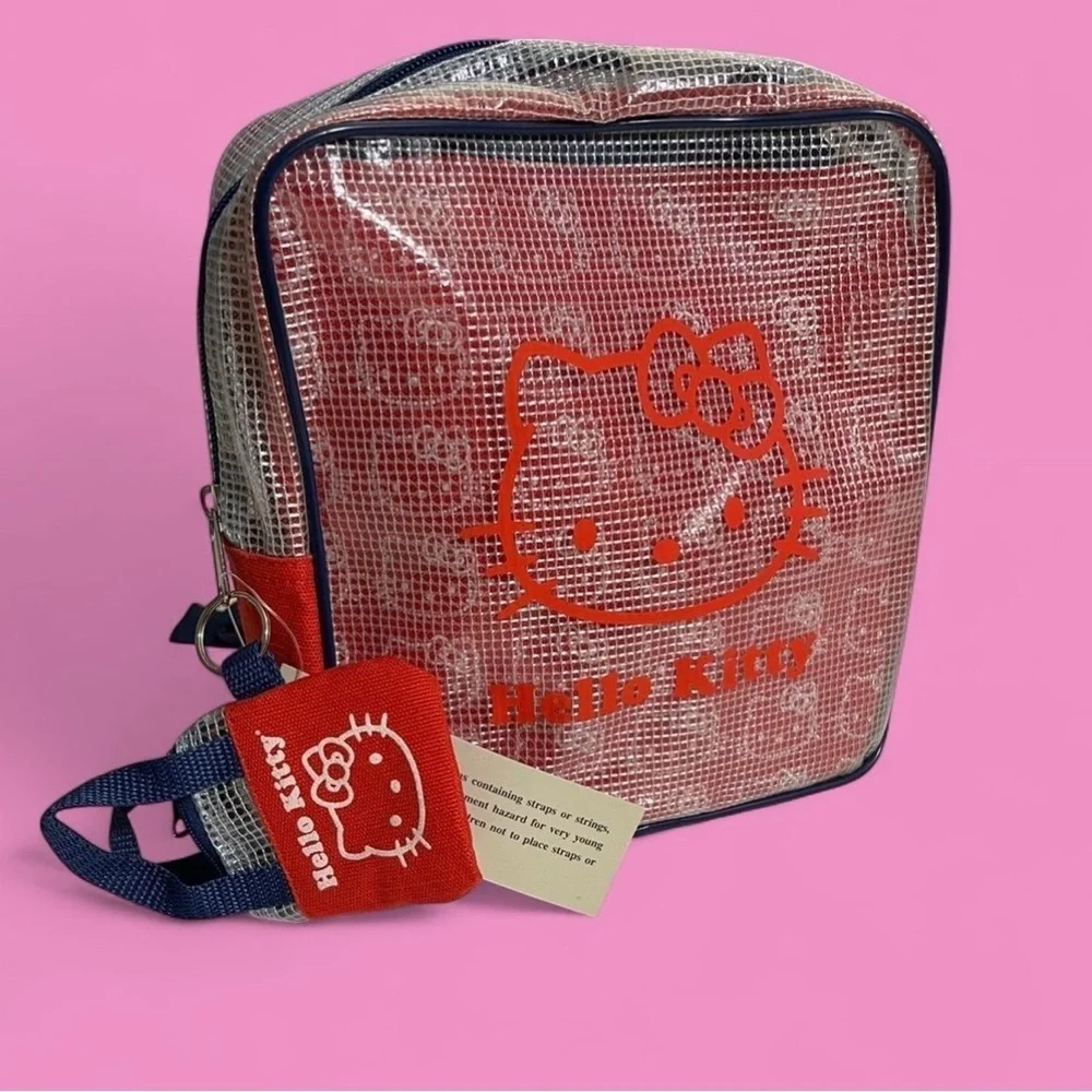 NWT - Y2K 2000s Deadstock HELLO KITTY Mini Backpack